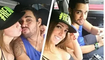 A plena luz del día, asaltan y golpean esposa de Albert Mena en parqueo de su edificio