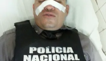 Protesta en Bonao dejó dos heridos, entre ellos un policía
