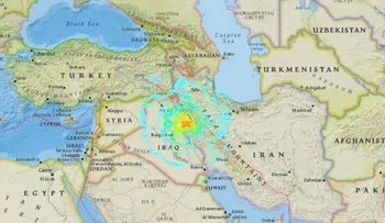 Un terremoto de magnitud 7,2 sacudió la frontera entre Irán e Irak