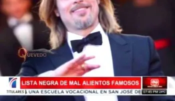 FOTOS: Lista negra de famosos acusados de tener mal aliento