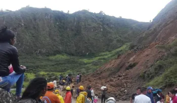 Al menos 13 personas muertas en alud de tierra en el suroeste de Colombia