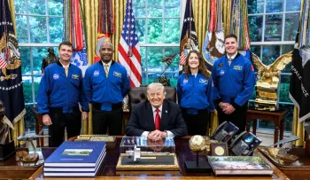 Trump entregará la Medalla de Honor Espacial del Congreso a los astronautas del Artemis II