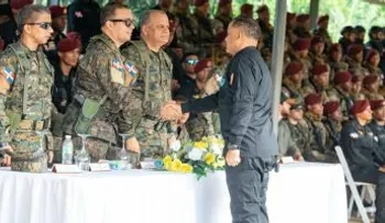 MIDE gradúa 43.ª promoción de cadetes Monteros en operaciones tácticas urbanas