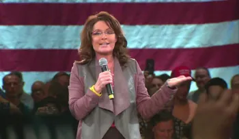 Palin sobre manifestantes contra Trump: 'es vandalismo insignificante y estúpido'