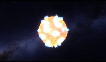 Por 1ra. vez la espectacular explosión de una estrella (VIDEO)