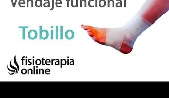 Como hacer un vendaje funcional para esguince o torcedura de tobillo
