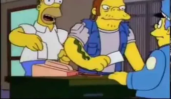 La Policía de Reino Unido atrapa a decenas de criminales con un método de 'Los Simpson'