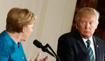 Merkel le explicó a Trump hasta 11 veces algo muy básico que no acababa de entender sobre la UE