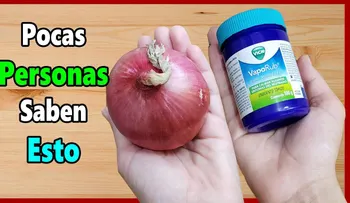 IMPRESIONANTE: Mezcla cebolla con vick vaporud. Tienes que hacerlo hoy mismo