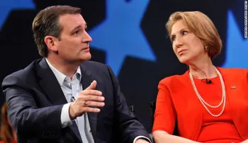 Ted Cruz nombraría a Carly Fiorina como su fórmula vicepresidencial