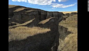 ¿Por qué apareció una enorme 'grieta' en las montañas de Wyoming?
