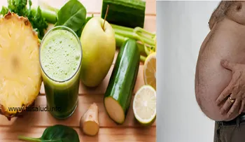 Liga piña, apio, jengibre, pepino y limón para que te despida de la panza