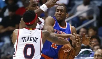 Knicks sorprenden a Hawks con gran aporte de Galloway