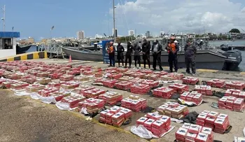 Policía de Colombia incauta 7,6 toneladas de cocaína en el puerto de Cartagena