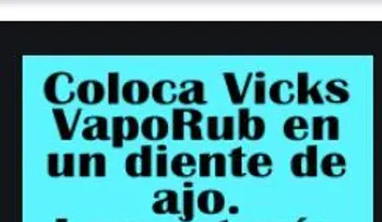 El mejor remedio del MUNDO, un diente de ajo con Vicks VapoRub. ¿Por qué no me lo dijeron antes?