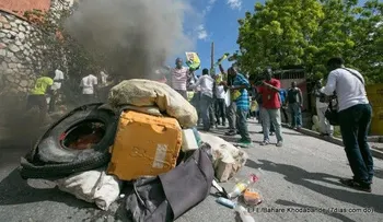 La oposición haitiana protesta contra resultados