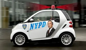 Policía de Nueva York prueba vehículos Smart 