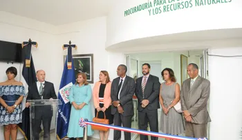 Domínguez Brito inaugura nuevas oficinas de la Procuraduría de Medio Ambiente en Gazcue