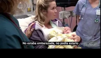 No estaba embarazada y tiene un bebé: Increíble (Video)