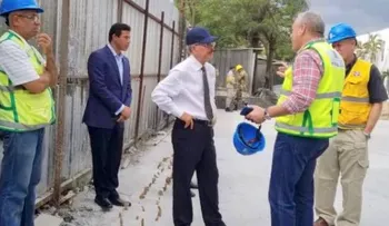 Presidente Medina realiza visita sorpresa a la construcción del hospital Luis Eduardo Aybar