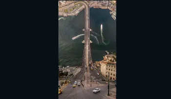Fotógrafo convierte a esta ciudad en un sueño de Inception