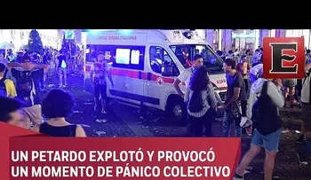 Estampida de hinchas de Juventus en Turín deja varios heridos
