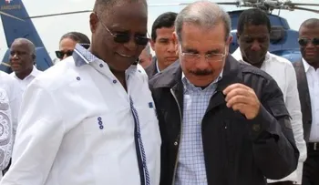Presidente Danilo Medina visita Haití para cordinar ayuda del Gobierno dominicano