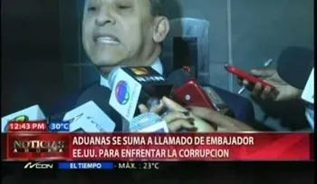 Fernando Fernández: Aduanas lucha contra la corrupción  