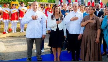 Ricardo de los Santos encabeza apertura del año escolar en Sánchez Ramírez