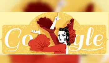 Google honra a la bailadora Lola Flores con su doodle