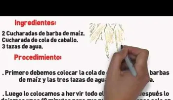 Con la barba de maíz saque 3 piedras de mis riñones: también elimina la retención de líquidos en las piernas, rodillas y tobillos