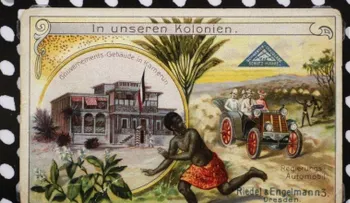 Museo alemán exhibe 130 años de engomados racistas 