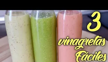 3 vinagretas o aderezos fáciles para tus ensaladas