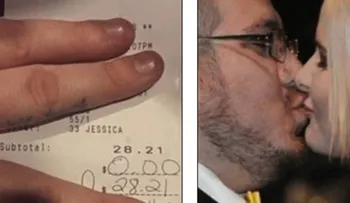 Una nota de la mesera le hizo hervir la sangre. "Él es mi esposo. Encuentra el tuyo"
