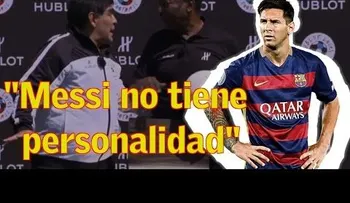 Maradona a Pelé: "Messi no tiene personalidad para ser líder" (VIDEO)