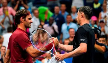 Roger Federer sufre una sorprendente derrota en el US Open con el número 55 del mundo