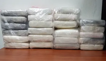  Ocupan 23 kilos de cocaína en Puerto de Santo Domingo 