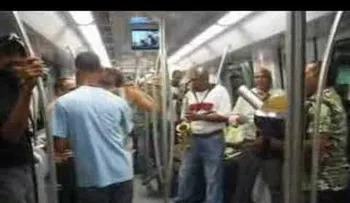 El Metro de Sto Dgo cumplió ocho años del primer viaje â??oficialâ? (VIDEO)