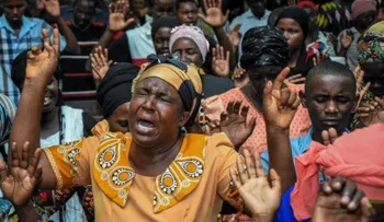Al menos 20 personas mueren en una estampida en misa evangélica en Tanzania