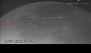 Dos meteoritos impactan contra la Luna y crean nuevos cráteres