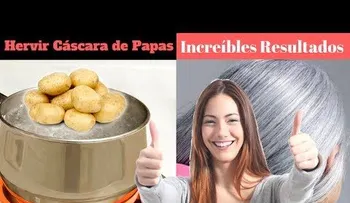 Las cáscaras de PAPAS hervidas puede resolver uno de los mayores problemas de las mujeres