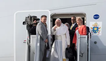 El papa llega a Filadelfia para la última etapa de su visita a Estados Unidos