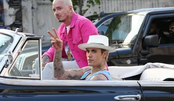 Justin Bieber graba video de "La Bomba" con J Balvin en Miami