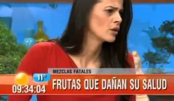 Las frutas no son malas, pero una mala combinación puede ser una BOMBA para tu salud