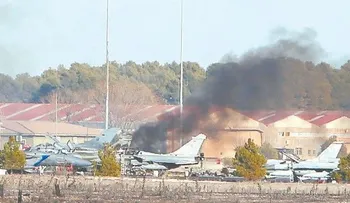 Accidente de F16 deja 10 muertos en España 