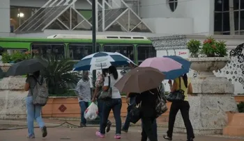 Se forma la 5ta depresión tropical, para mañana aguaceros dispersos con tronada