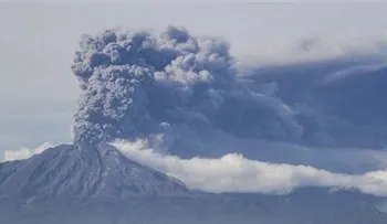 Nueva erupción en volcán chileno Calbuco 