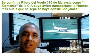 Bomba sucia en el vuelo 370 de Malasia; mataron dos Navy Seals