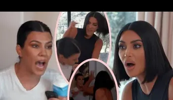 Hermanas Kim y Kourtney Kardashian resuelven sus diferencias a los puños 