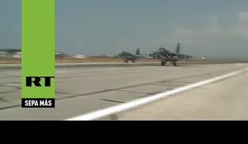 Los cazabombarderos rusos en Siria salen a la acción